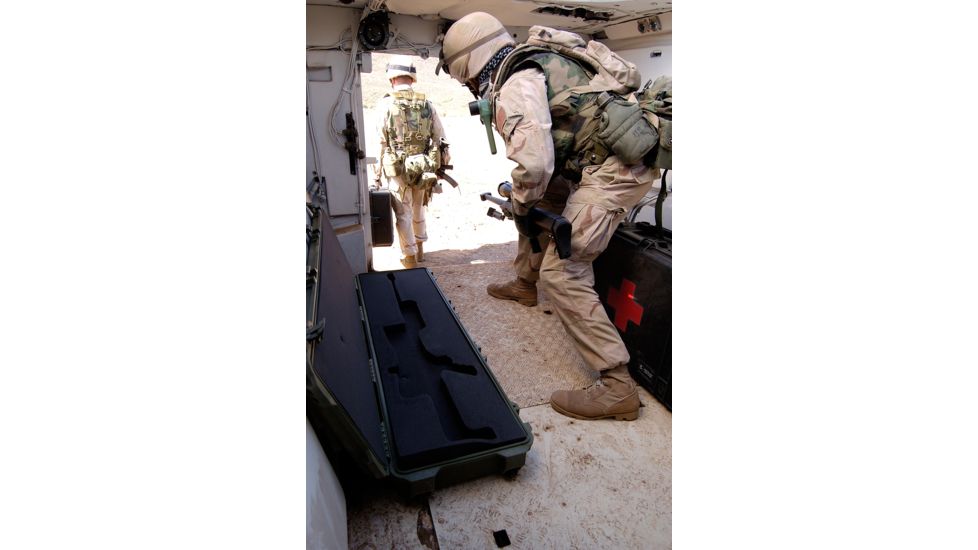 Pelican 1750 Protector Long Case, Foam, Black, 017500-0000-110