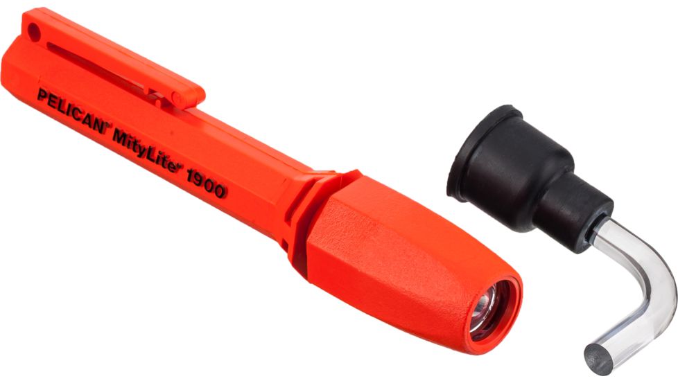 Pelican 1900 MityLite Laser Spot Xenon 2 Watertight Flashlight, Orange