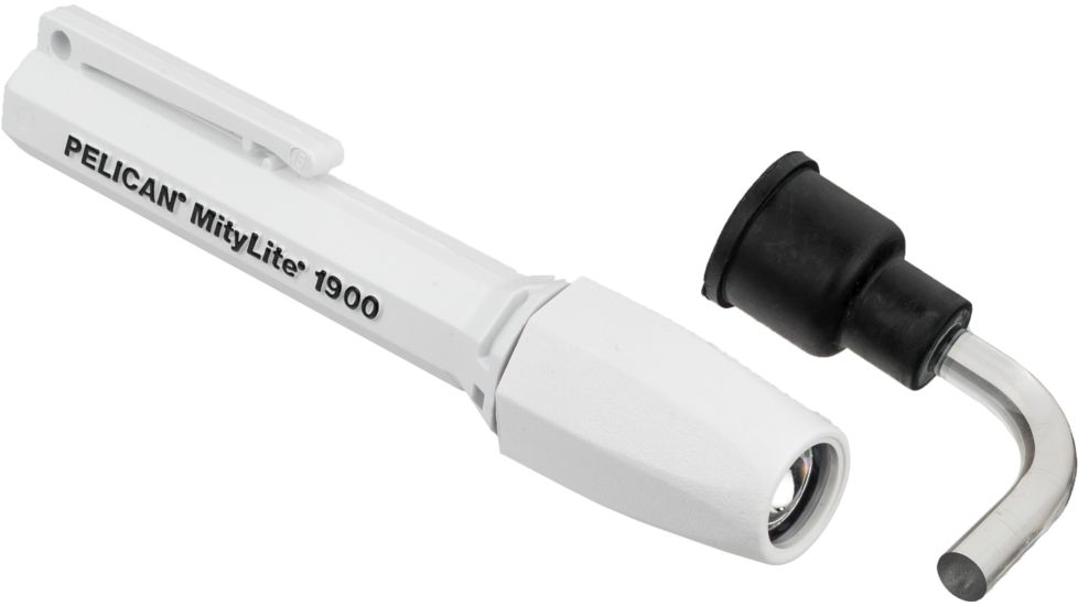 Pelican 1900 MityLite Laser Spot Xenon 2 Watertight Flashlight, White