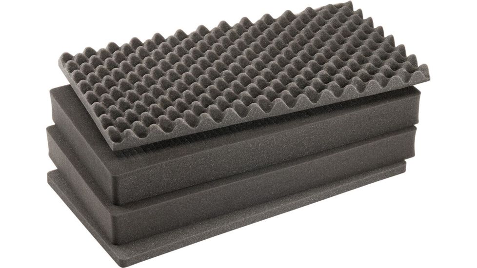 Pelican 4 Piece Replacement Foam Set for 1605 Case, 016050-4000-000