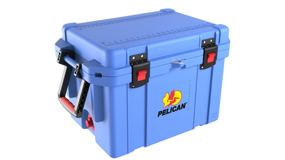 Pelican 45Qt Elite Cooler,19x12x12in,Light Blue 32-45Q-CC-LTBLU