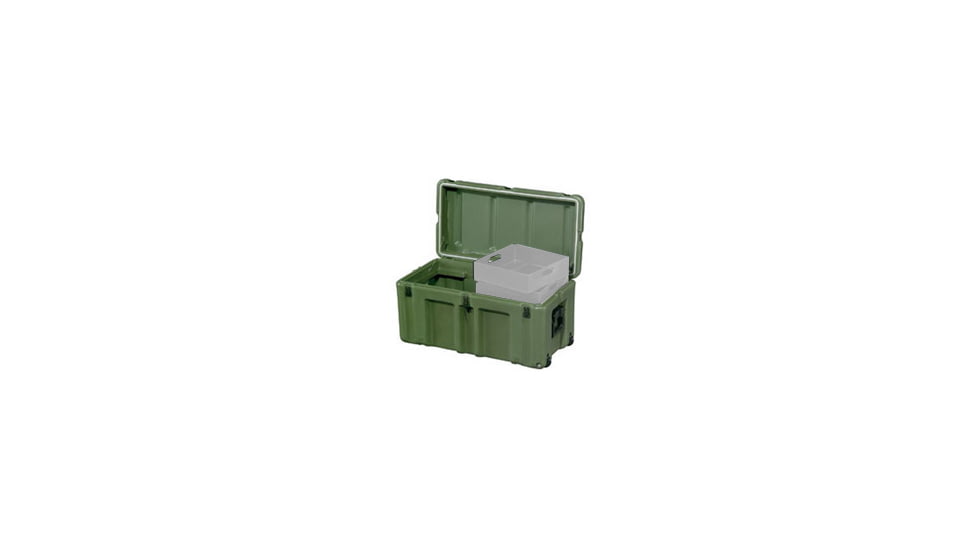 Pelican 472-FTLK-LG Footlocker,29x14x15in,No Tray,Olive Drab 472FTLKLGNT137