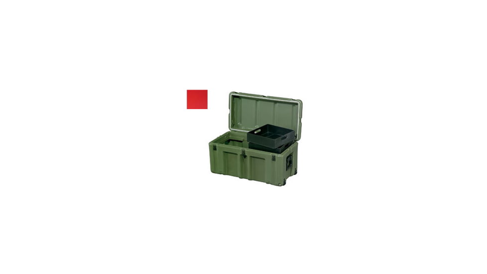 Pelican 472-FTLK-LG Footlocker,29x14x15in,Red 472FTLKLG130