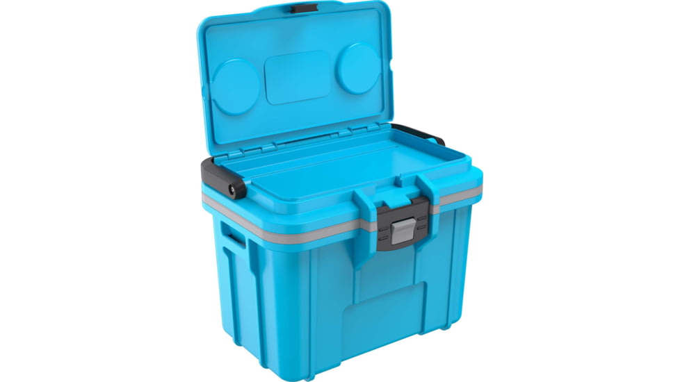 Pelican 8QT Personal Cooler, Cool Blue/Gray, 8Q1CLBLUGRY