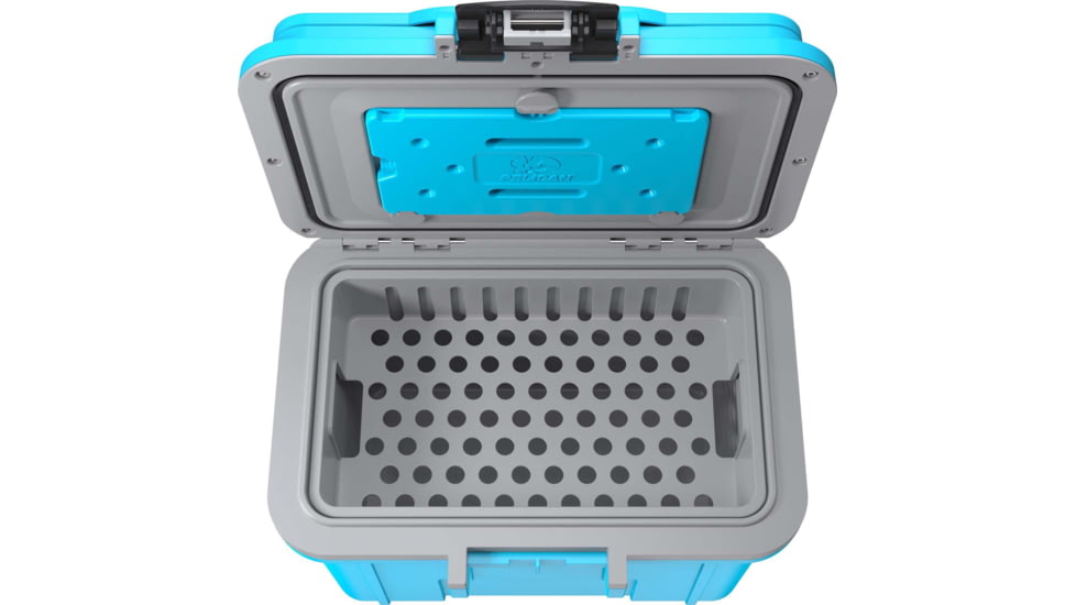 Pelican 8QT Personal Cooler, Cool Blue/Gray, 8Q1CLBLUGRY