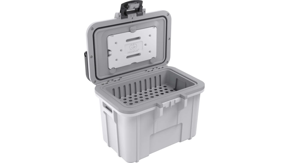 Pelican 8QT Personal Cooler, Dark White/Gray, 8Q1WHTGRY