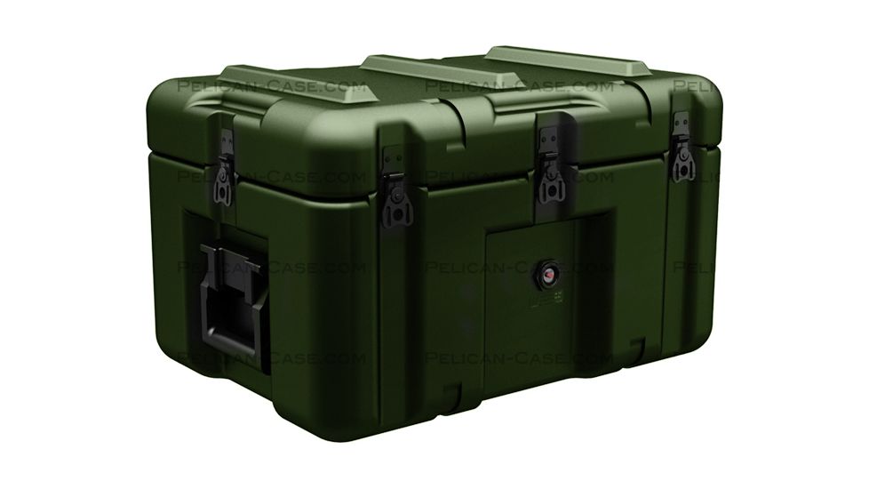 Pelican AL2013-0903 Single Lid Empty Case w/ No Foam, Olive Drab AL2013-0903-RP-137