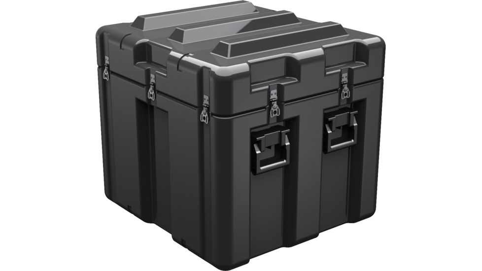 Pelican AL2624-1805 Single Lid Empty Cube Case w/ No Foam, Black AL2624-1805-RP-032