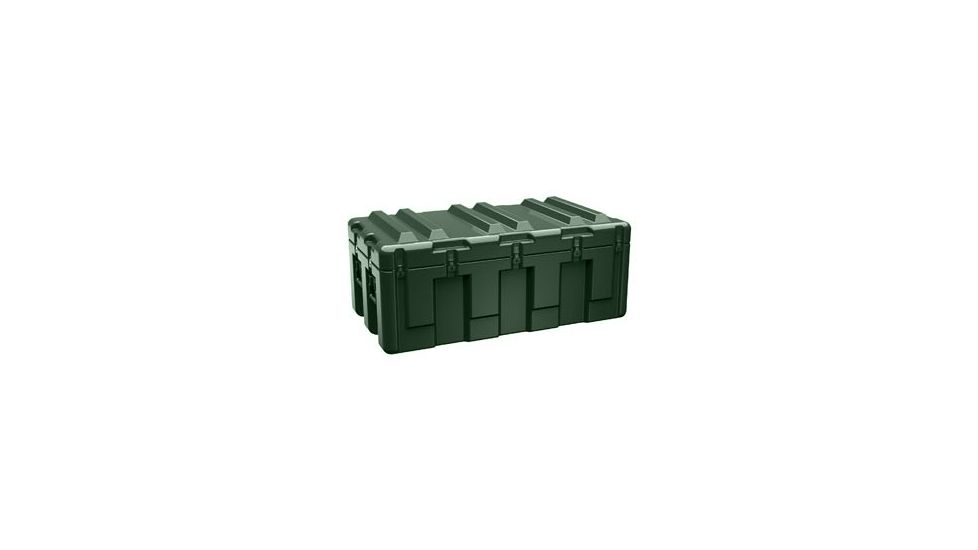Pelican AL4824-1604 Single Lid Empty Case w/ No Foam, Olive Drab AL4824-1604-RP-137