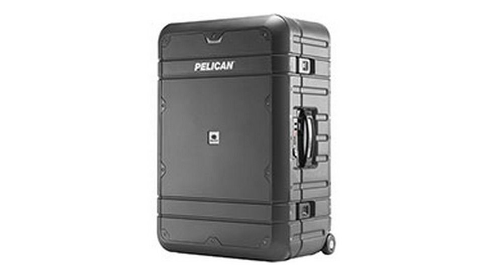 Pelican EL27 Elite Weekender Luggage w/Enhanced Travel System, 22.04x14.16x9.17in, Gray/Black, PL-LG-EL27-GRYBLK