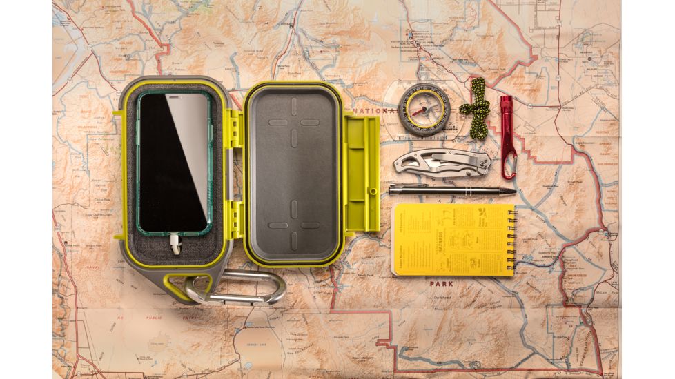 Pelican Go Case G40, Lime/Grey, Large, GOG400-0000-GRN