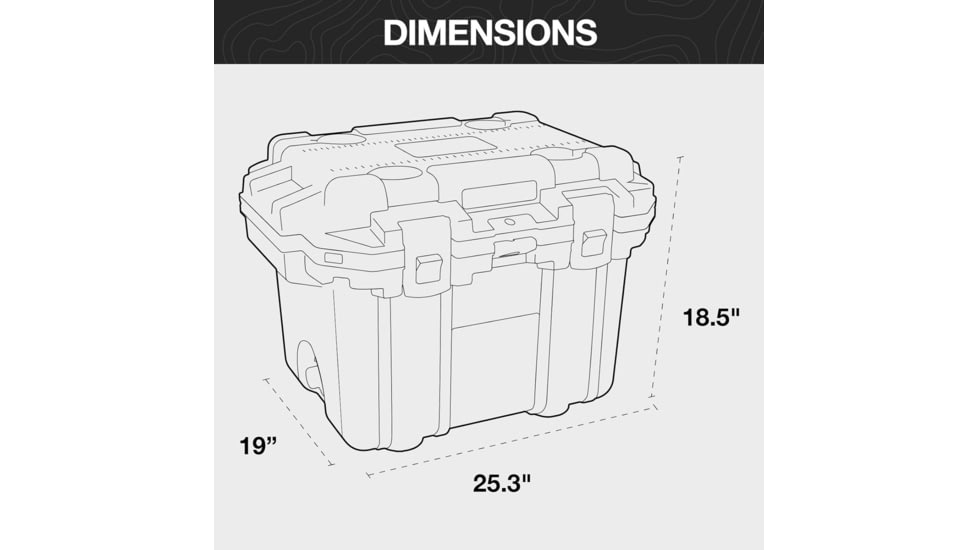 Pelican IM Elite Cooler Hunter, 30 Quart, Hard Cooler, Green/Tan, 1410374