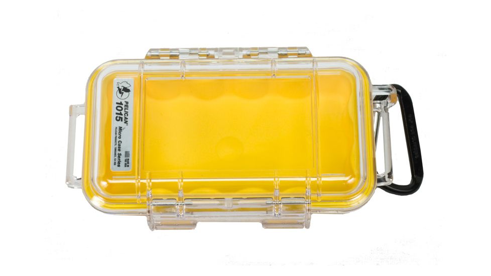 Pelican 1015 Micro Case - Clear Yellow Case