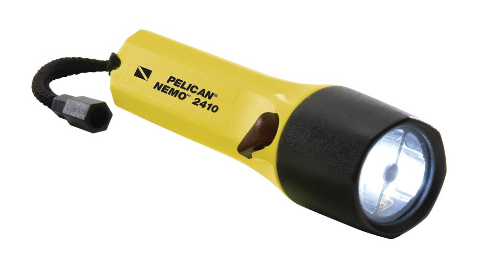 Pelican Nemo Recoil LED Flashlights, Yellow PL2410Y