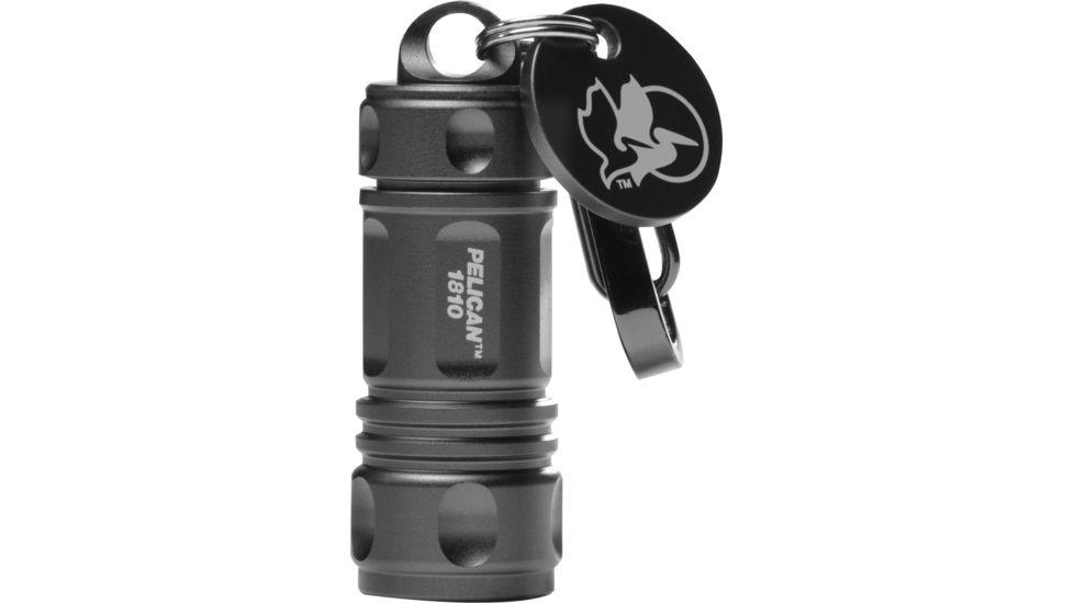 Pelican Progear 1810C LED Keychain Flashlight, Black, 018100-0100-110