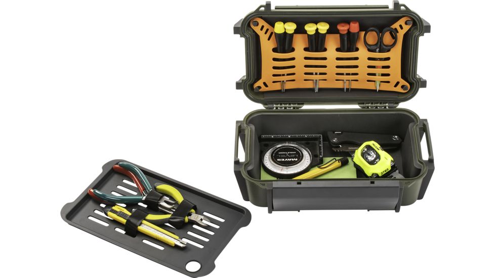 Pelican Ruck Case R40, Green, Large, RKR400-0000-OD