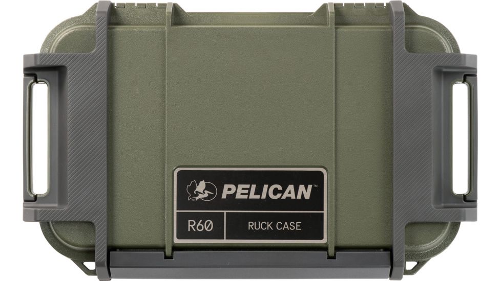 Pelican Ruck Case R60, Green, Extra Large, RKR600-0000-OD