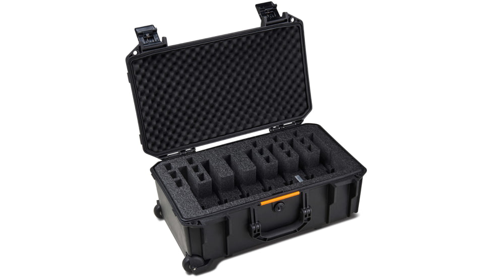 Pelican V525PF7 Vault 7-Pistol Case, Black, V525, VCV525-0061-BLK