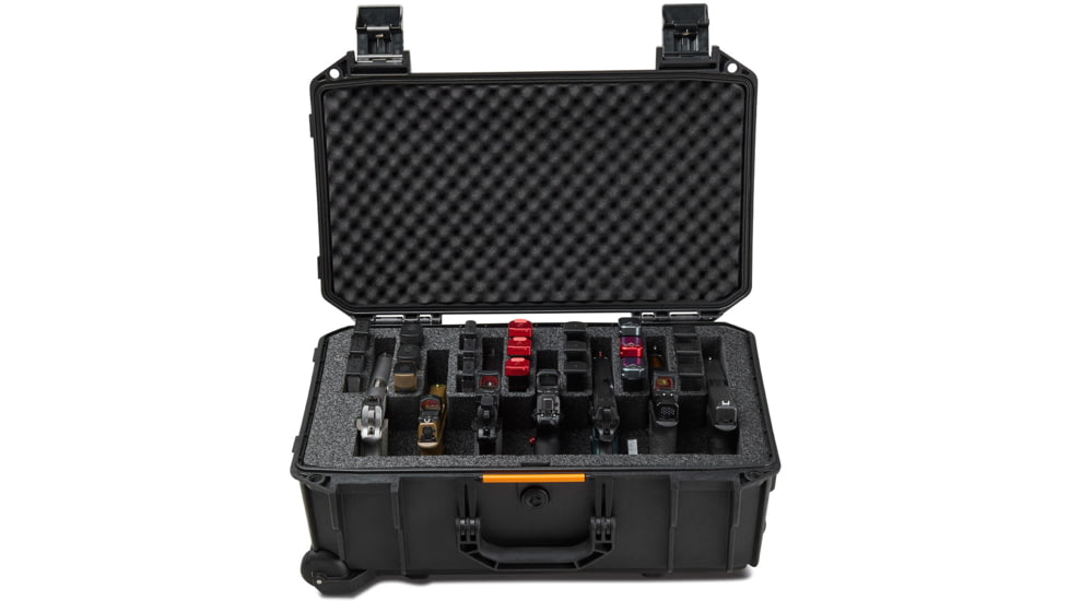 Pelican V525PF7 Vault 7-Pistol Case, Black, V525, VCV525-0061-BLK