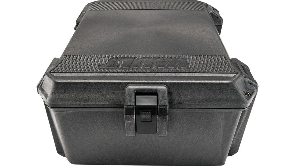 Pelican VAULT V550 Case, Equipment, 19x14x8.5 inch Internal, 22.42x17.46x9.16 inch External Dimension, Black, VCV550-0000-BLK