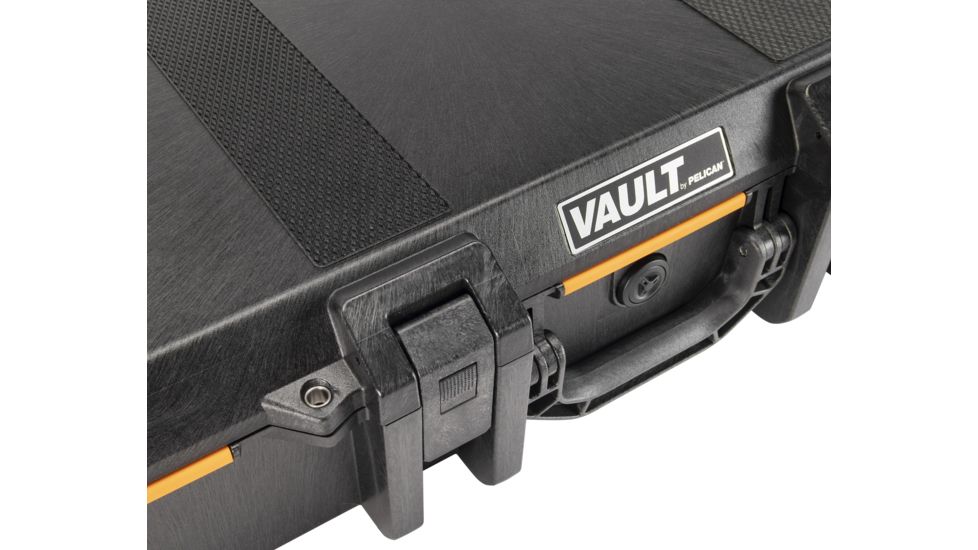 Pelican VAULT V700 Case, Takedown Firearms, 36.5x14.5x6 inch Internal, 39.61x17.65x6.65 inch External Dimension, Black, VCV700-0000-BLK