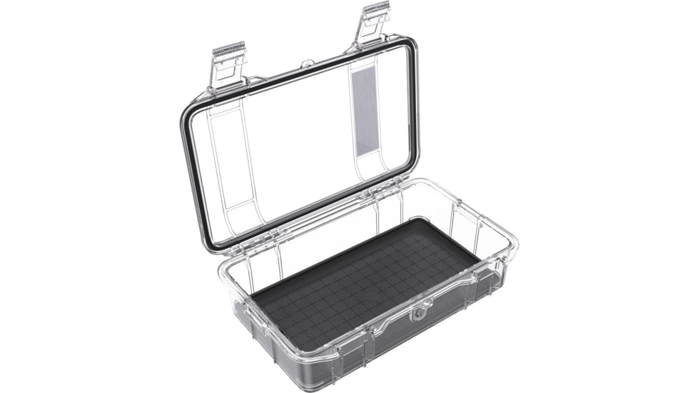 Pelican Waterproof M40 Micro Case, Black/Clear, 1410363