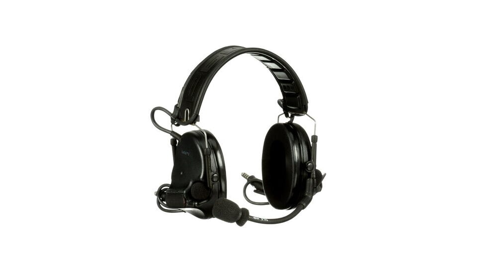 PELTOR 3M PELTOR ComTac V Headset, Foldable, Dual Lead, Standard Dynamic Mic, NATO Wiring, Black, MT20H682FB-19 SV