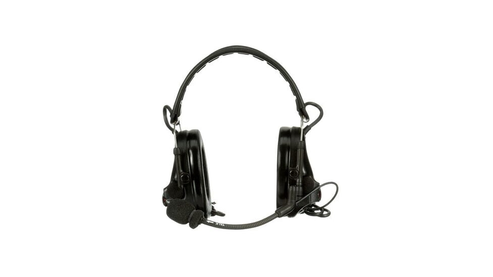 PELTOR 3M PELTOR ComTac V Headset, Foldable, Dual Lead, Standard Dynamic Mic, NATO Wiring, Black, MT20H682FB-19 SV