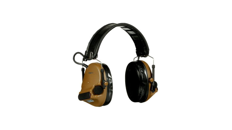 PELTOR 3M PELTOR ComTac V Hearing Defender Headset,Foldable, Coyote Brown, MT20H682FB-09 CY