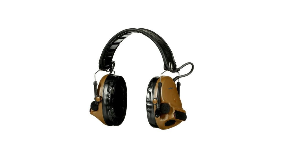 PELTOR 3M PELTOR ComTac V Hearing Defender Headset,Foldable, Coyote Brown, MT20H682FB-09 CY