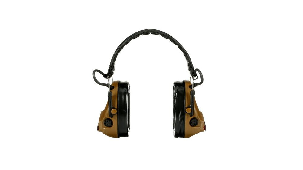 PELTOR 3M PELTOR ComTac V Hearing Defender Headset,Foldable, Coyote Brown, MT20H682FB-09 CY