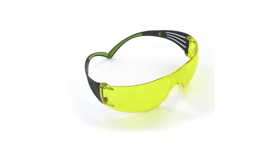 PELTOR Sport SecureFit 400 Eye Protection, 3Pack Clear,Amber,Grey Lenses, Anti Fog, Clear, SF400-P3PK-6