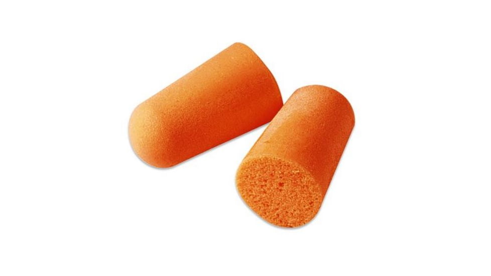 Peltor Uncorded Foam Ear Plugs,Orange 1100