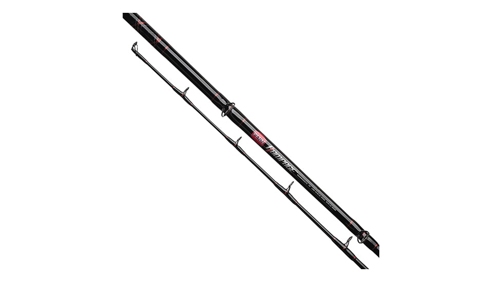 Penn Rampage Boat Casting Rod, RAMJG3080C66, 30-80 lb., 6ft. 6in. 180259