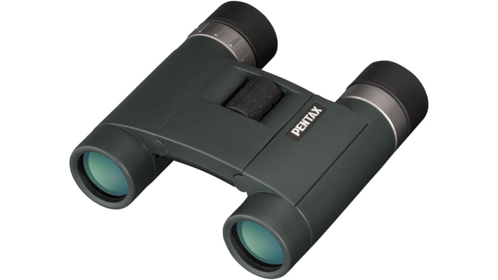 Pentax A-Series Advanced Compact AD 8x25mm WP Roof Prism Binocular, Green, 62881
