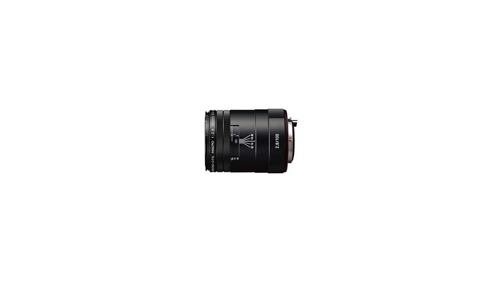 Pentax HD-D FA Macro F2.8ED AW Camera Lenses, 100mm, Black, 20320