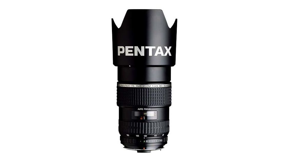 Pentax SMCP-FA 645 80-160/4.5 W/CASE &amp; HOOD 26755