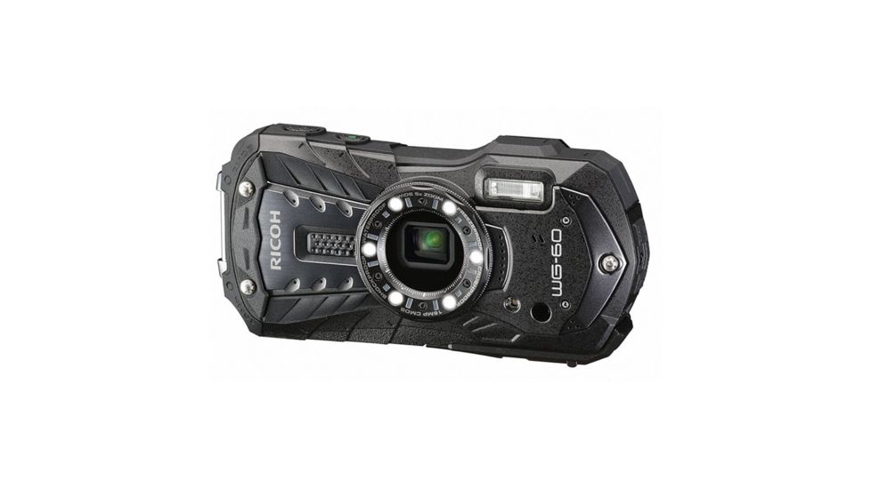 Pentax Wg-60 Digital Camera, Black 3827