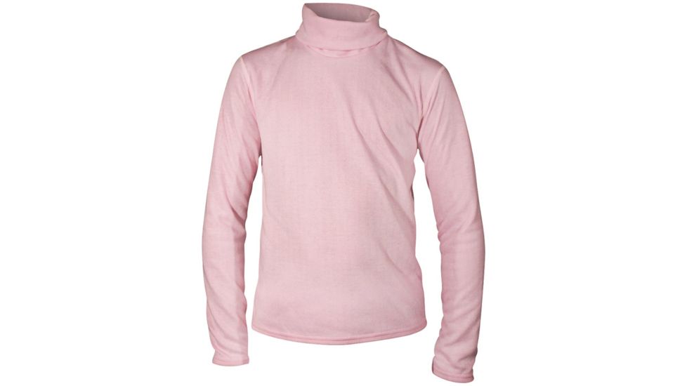Hot Chillys Bi-ply Crew Kids Cranberry Xs PB3080 XS CRAN