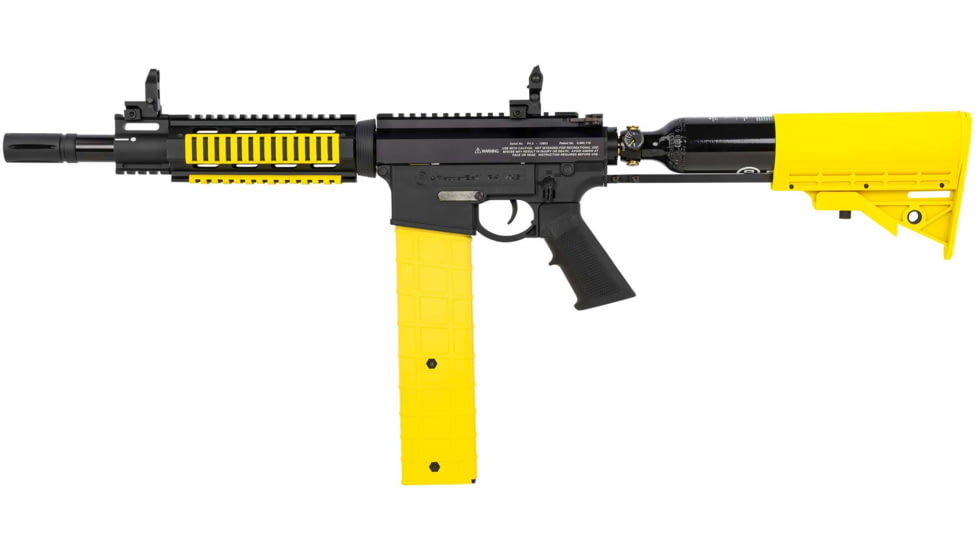 PepperBall 743030494 VKS Carbine Pepperball Launcher Semi-Auto Black Rec With Ye 743030002