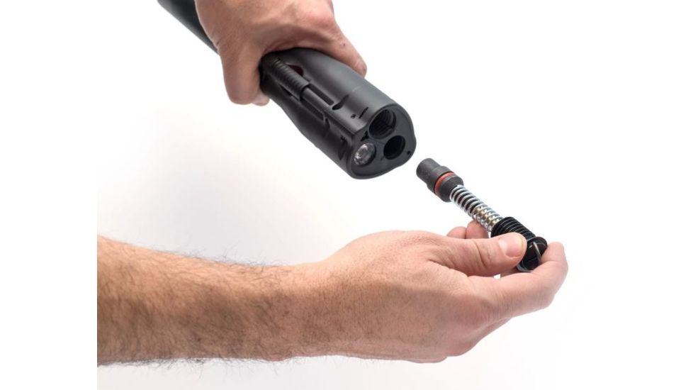 PepperBall LifeLite OpticsPlanet Kit, LifeLight Launcher, 350 Lumen LED, 15 Inert Practice Projectiles, 2 x CR123A Batteries, Lanyard, Black, 705-01-0283