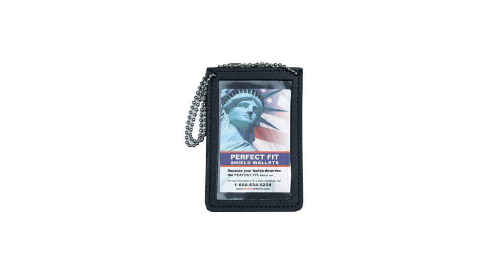 Double ID Holder for Neck w/ Chain - 2.75''x4.25''
