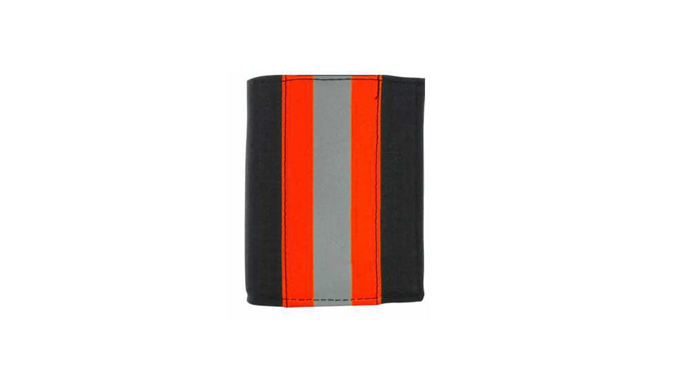 Firefighter Black Matrix Recessed Badge Wallet - 3.50''x4.50''