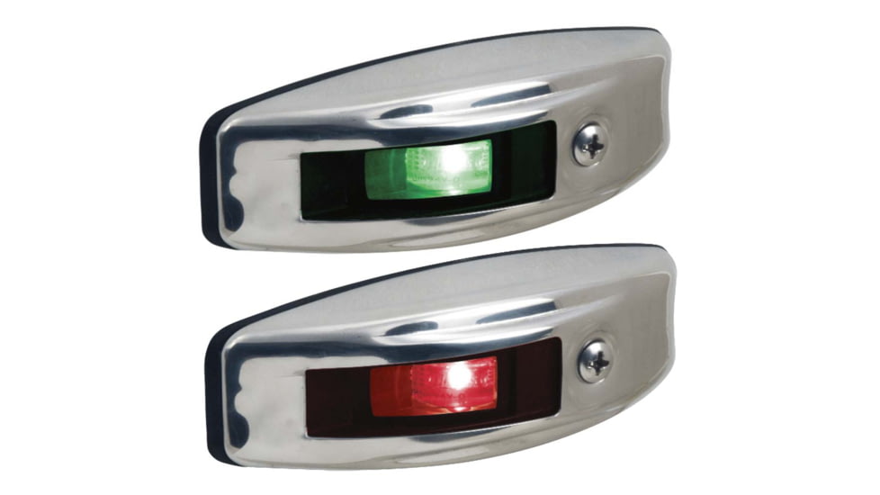 Perko LED Side Light, 12V, Stainless Steel, 0618000STS