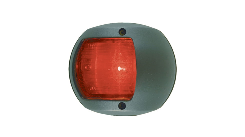 Perko LED Side Light w/ Housing, 12V, Black Plastic Housing, Red, 0170BP0DP3