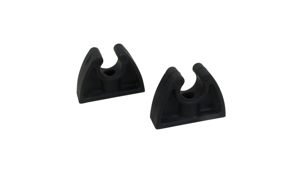 Perko Pole Storage Clips - Black - Pair 73319