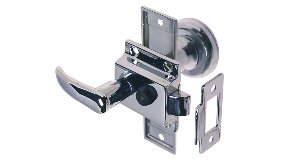 Perko Rim Latch Set Reverse Strike, 0930DP0CHR