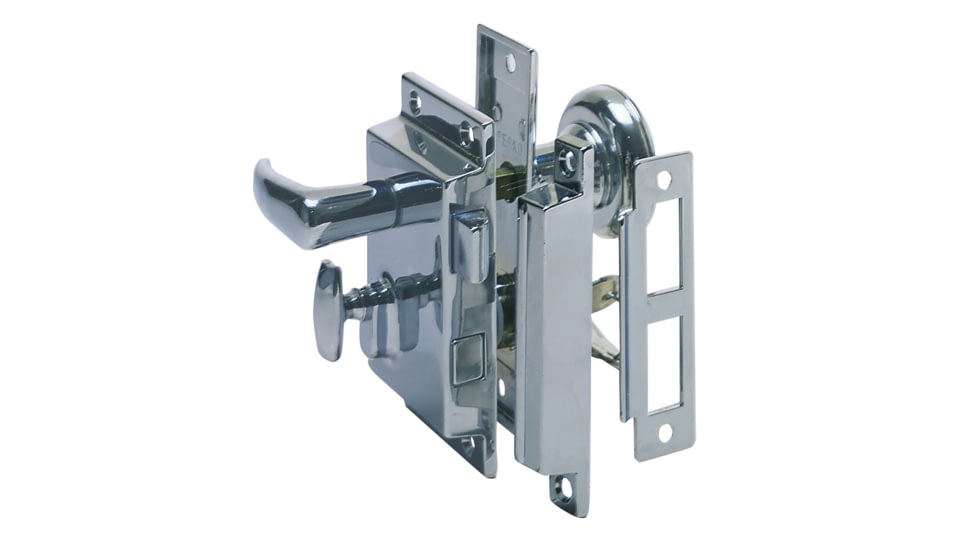 Perko Rim Lock Set Regular Bevel, 0918DP0CHR