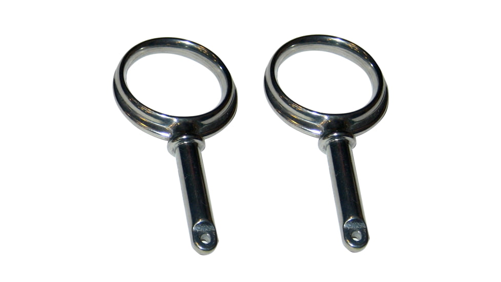 Perko Round Type Rowlock Horns - Plain Zinc 55847