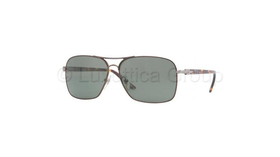 Persol PO2394S Sunglasses 996/31-6013 - Matte Brown Crystal Green